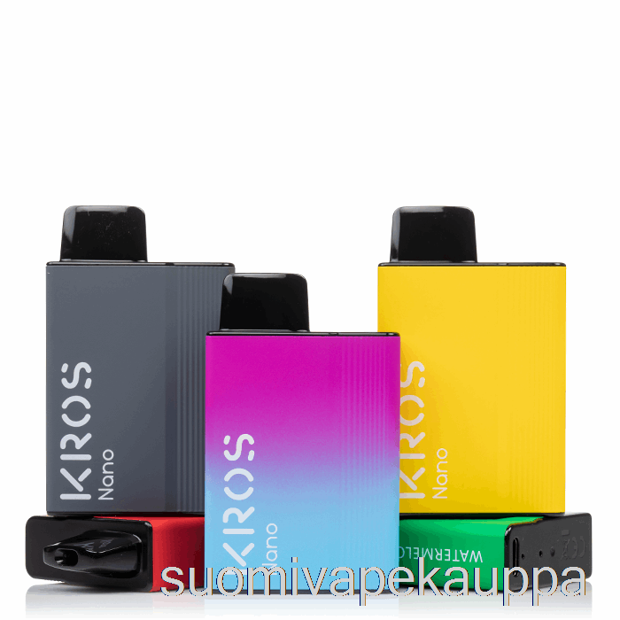 Vape Kauppa Kros Nano 5000 Kertakäyttöinen Kiivi Passionhedelmä Guava